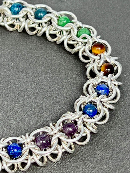 Gemstone Tennis Bracelet