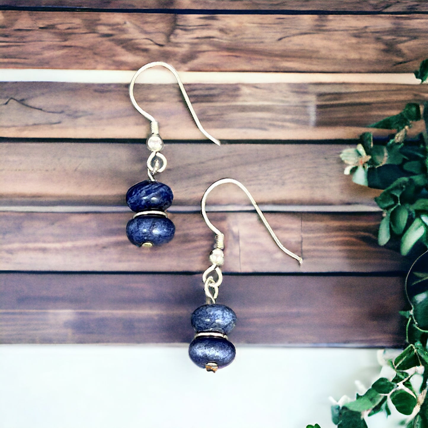 Blue Aventurine Earrings