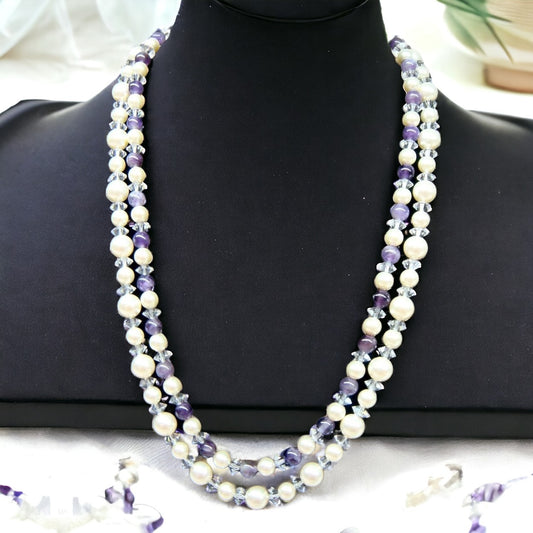 Old World Royalty Double Strand Necklace