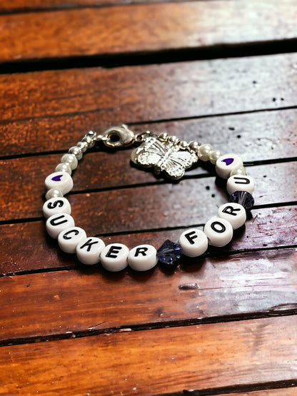 Concert Series - Silver Lyrics Bracelet