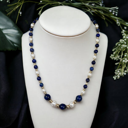 Royal Blue Elegance Necklace