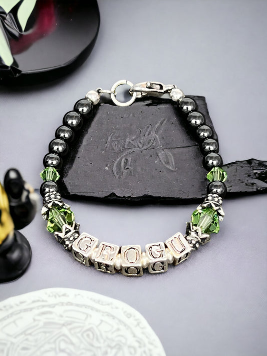 Grogu Name Bracelet