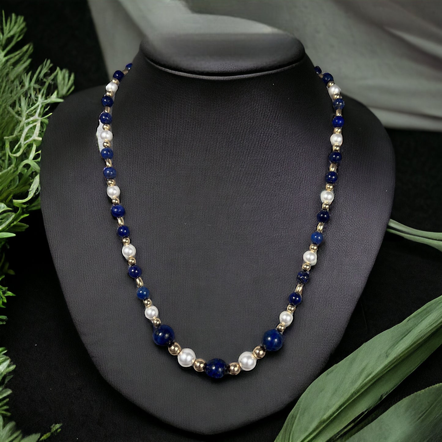 Royal Blue Elegance Necklace