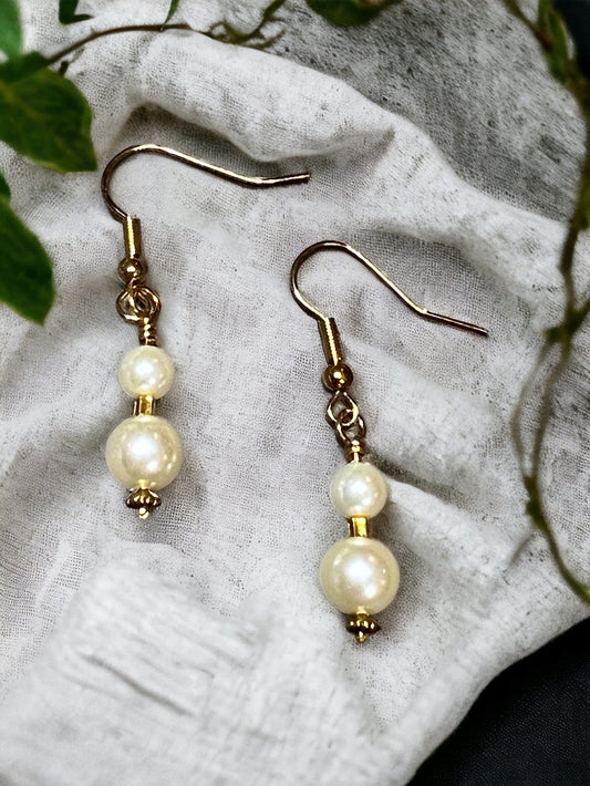 Vanilla Drop Earrings