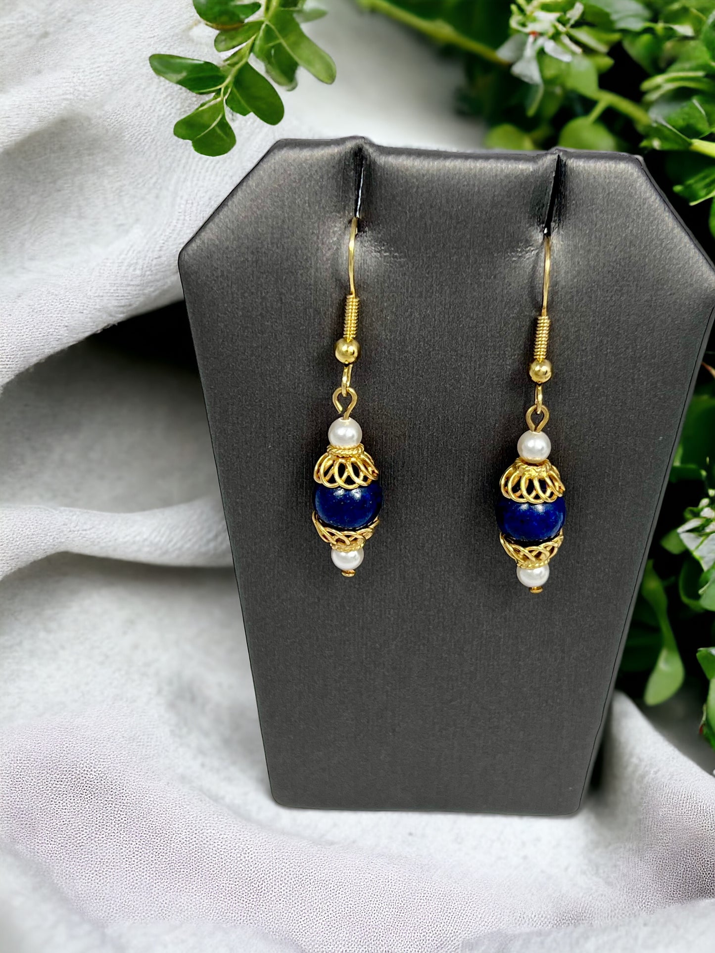 Royal Blue Elegance Earrings