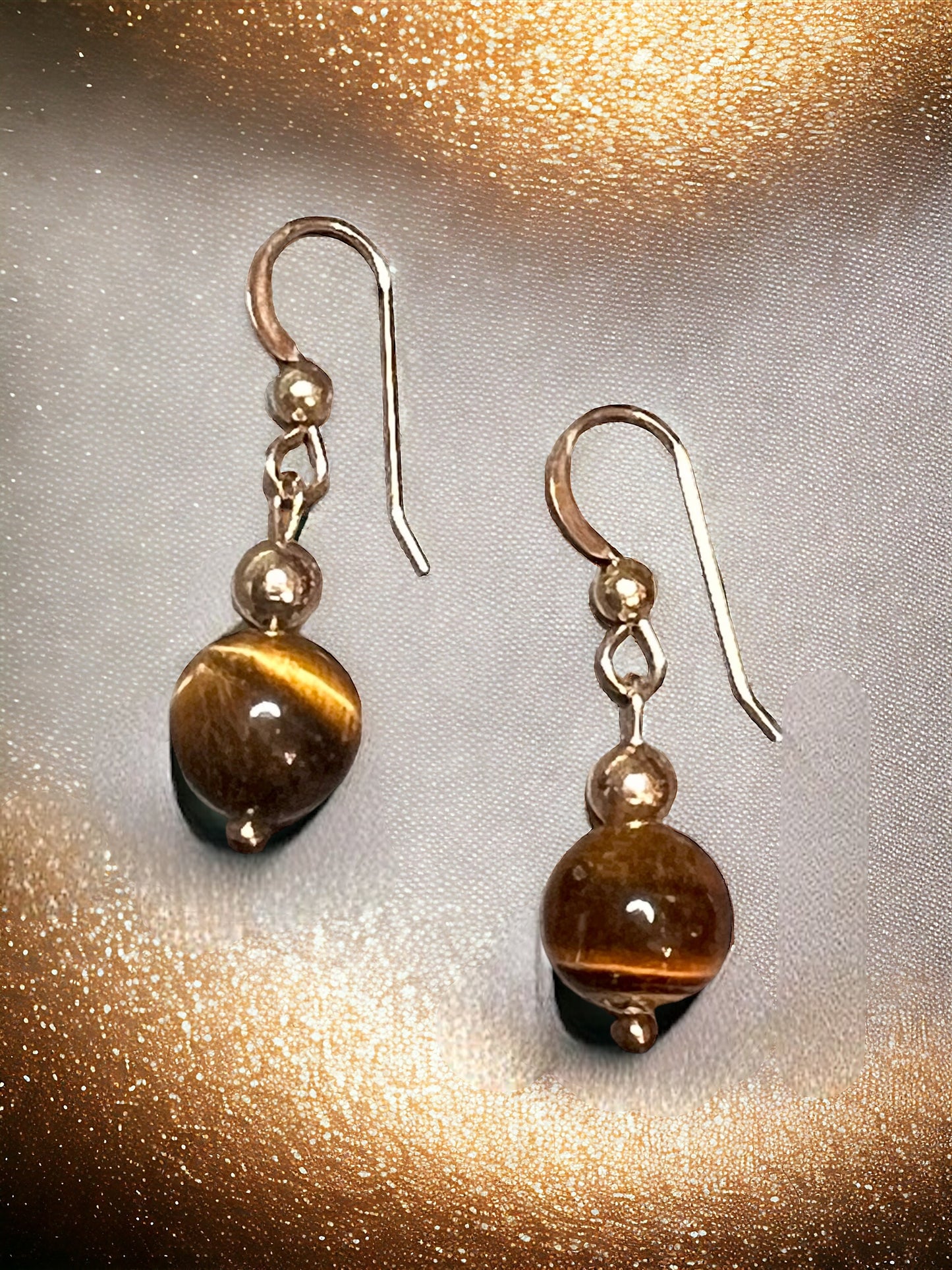 Tiger's Eye Earrings