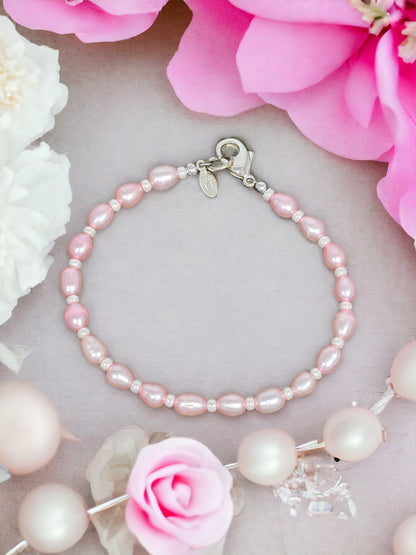 Pretty in Pink Childs Bracelet