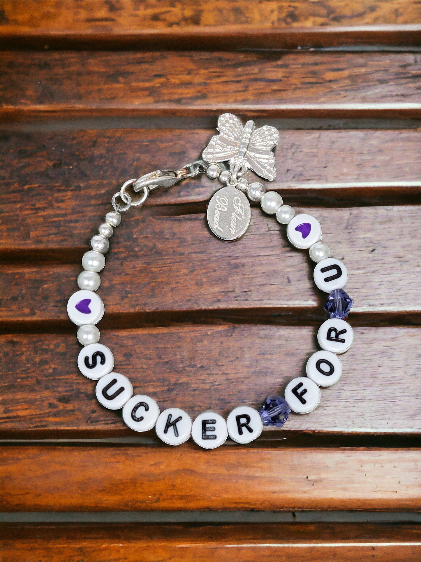 Concert Series - Silver Lyrics Bracelet