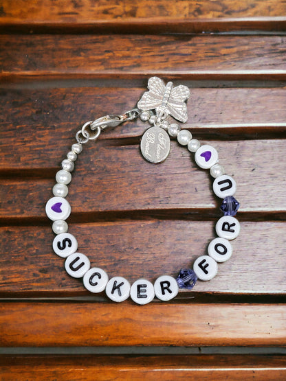 Concert Series - Silver Lyrics Bracelet