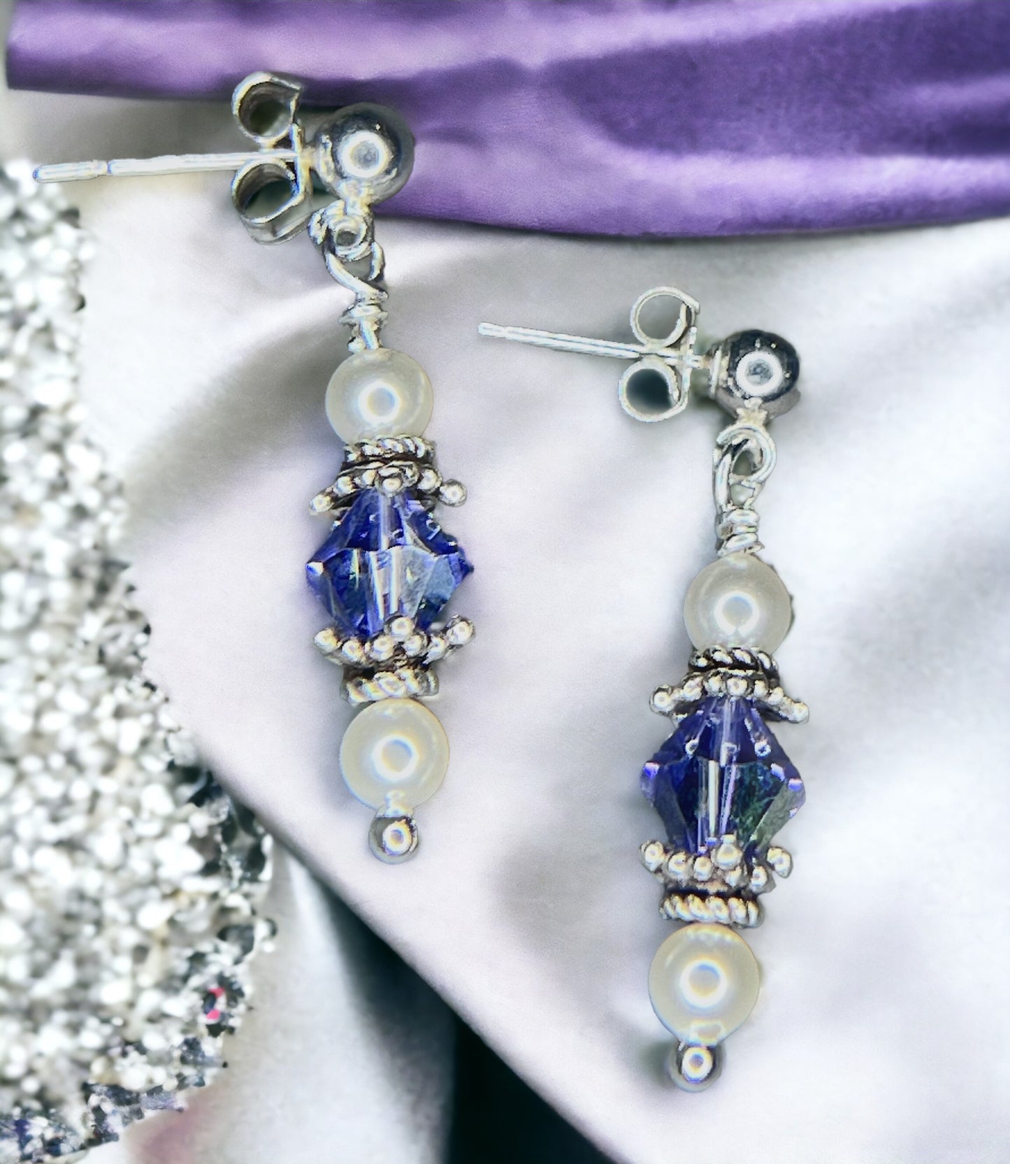 Tanzanite Drop Earrings