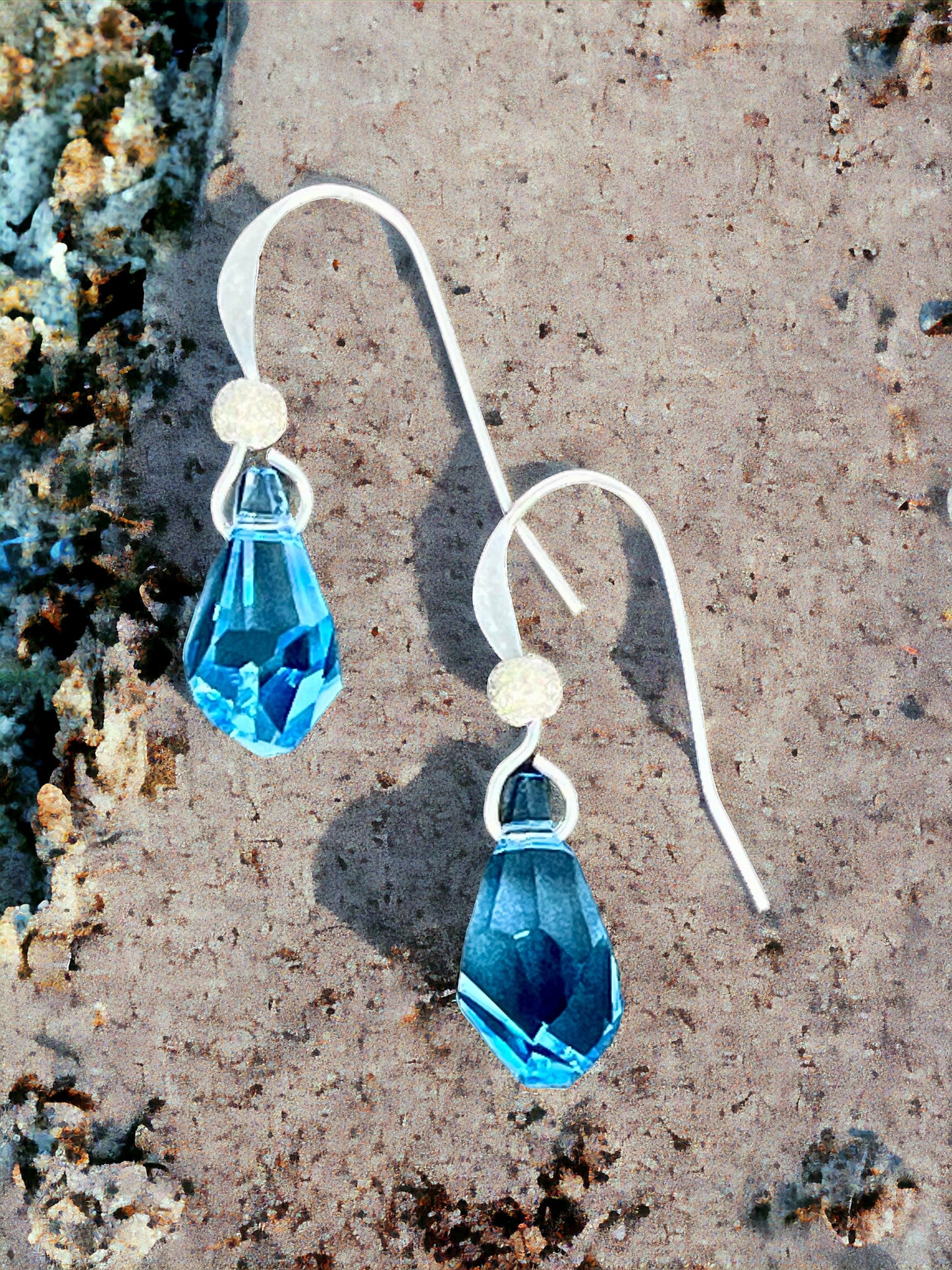 Facets of the Ocean Earrings